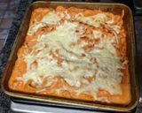 A picture of step 9 of No Boil Baked Pasta.