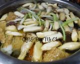Hình bước làm 3 của món Mì Udon chay