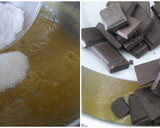 Foto del paso 4 de la receta: Mermelada de plátano y chocolate