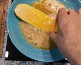 Foto del paso 2 de la receta: Rollitos de calabacín rebozados y rellenos