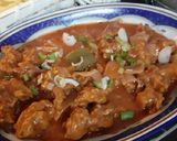 A picture of step 3 of Chicken manchurian.