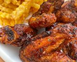 A picture of step 9 of Glazed chicken wings.