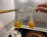 Foto del paso 5 de la receta: Parmentier de patata y batata, champiñones y huevo poche con aceite de trufa