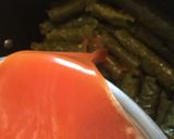 A picture of step 10 of Yaprak Sarma (stuffed grape leaves).