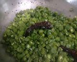 A picture of step 5 of French beans upkari.