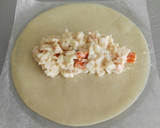 Foto del paso 5 de la receta: Empanadillas de palitos de cangrejo, atún y queso