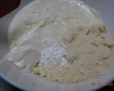 A picture of step 3 of Keto Garlic Bread with almond flour   نان سیر با آرد بادام.