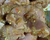 Mézes-mustáros karaj krumplival (tepsiben) recept fázis 2 fotója