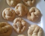 A picture of step 6 of German pretzels.