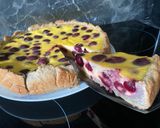Une image de l'étape 13 de 60• 🥧 Clafoutis aux cerises (pâte à tarte maison sans Gluten) 🍒.