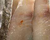Hình bước làm 1 của món Cá tuyết áp chảo cùng miso