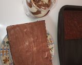 Gyors kakaós túrós pite mogyorókrémmel recept fázis 3 fotója