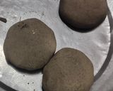 A picture of step 2 of Jaggery churma ladoo.