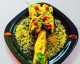 सिमला मिरचीची भजी (Shimla Mirchichi Bhajji Recipe In Marathi) रेसिपी स्टेप 4 फोटो 