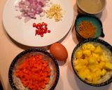 รูปขั้นตอนการทำที่ 1 ของ ข้าวผัดสับปะรด🍍🍚