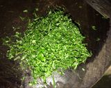 Hình bước làm 1 của món Chả lá lốt