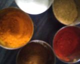 A picture of step 3 of Sukha Masala Chana.