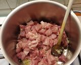 Sertéspörkölt recept fázis 2 fotója