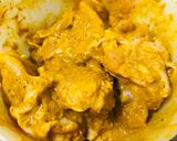 A picture of step 1 of Chicken Biryani.