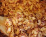 Foto langkah ke 6 dari resep Easy Cheezy Bolognese Macaroni Pasta.