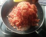 A picture of step 1 of Carrot Barfi.