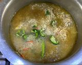 A picture of step 6 of Mutton Maqluba.