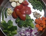 A picture of step 1 of Chicken Stew.