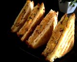A picture of step 10 of Cheesy Egg Toast Grilled Sandwich.