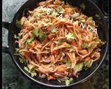 A picture of step 5 of Vermicelli upma.