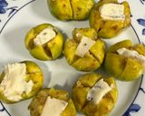 Foto del paso 4 de la receta: Higos asados con queso, nueces y miel