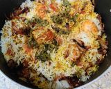 A picture of step 19 of Egg Biryani.