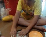 Foto langkah ke 4 dari resep Martabak sayur.
