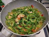 Tumis Pare Udang