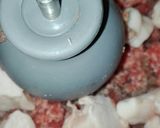 A picture of step 1 of Gola Kabab.