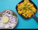 A picture of step 4 of Paneer bhurji.