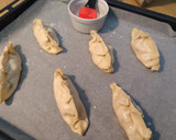 Foto del paso 4 de la receta: Empanadas de jamón de pavo y quesos franceses