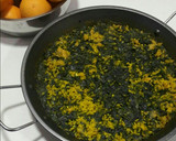 Foto del paso 6 de la receta: Paella de espinacas y bacalao