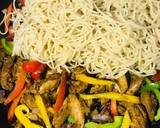 Chicken stir fry pasta recipe step 4 photo