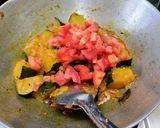 A picture of step 5 of Pumpkin Subji.