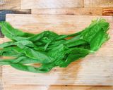A picture of step 3 of Harusame, onion and lettuce salad with mayonnaise dressing.