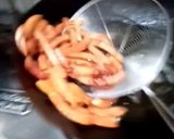 A picture of step 5 of Masala fries.