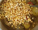 A picture of step 5 of Chana Dal Mangsha.