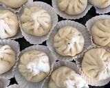 Hình bước làm 5 của món Bánh bao nhân chay