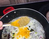 A picture of step 7 of Rava Upma.