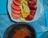Foto langkah ke 3 dari resep Rujak/lutisan buah.