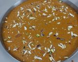 A picture of step 7 of Mohanthal (Traditional Indian Fudge).
