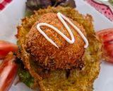 Foto del paso 9 de la receta: Canastillo de papas con Croqueta de Zanahoria