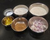 A picture of step 1 of Bran Flour Paratha.