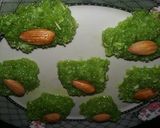 A picture of step 6 of Lauki barfi.