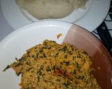A picture of step 6 of Goat Meat Egusi Soup.